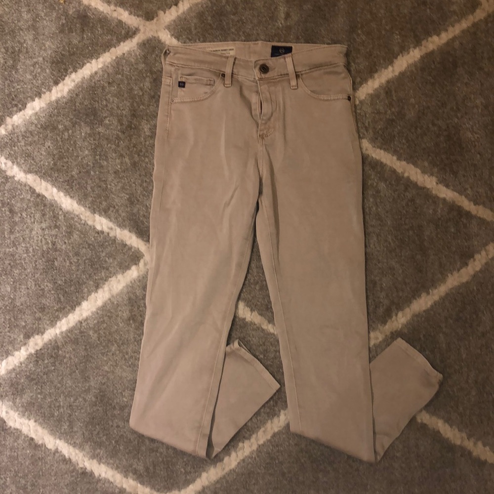 AG High-Rise Skinny Crop Jean